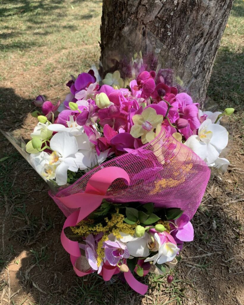 Buquê Luxo Orquídeas